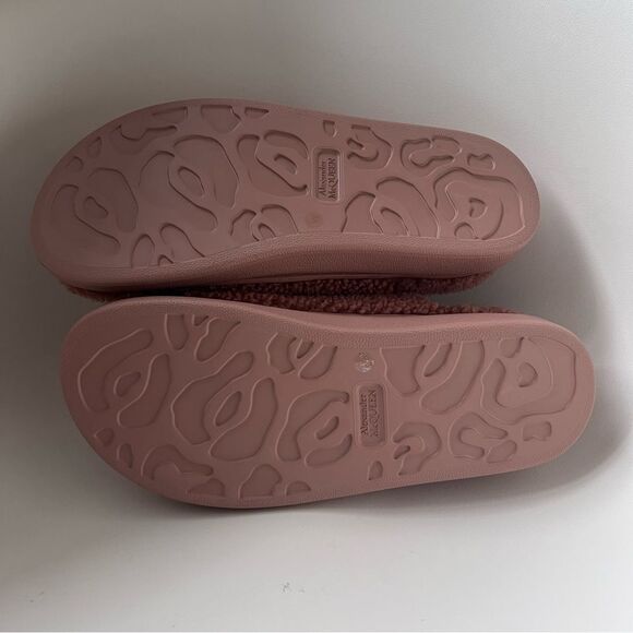 ALEXANDER MCQUEEN Shearling Slide Sandals in Pink EU 37.5 US 7.5 NEW MSRP $790 - Picture 7 of 10